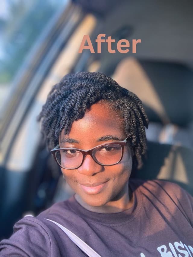 After using product