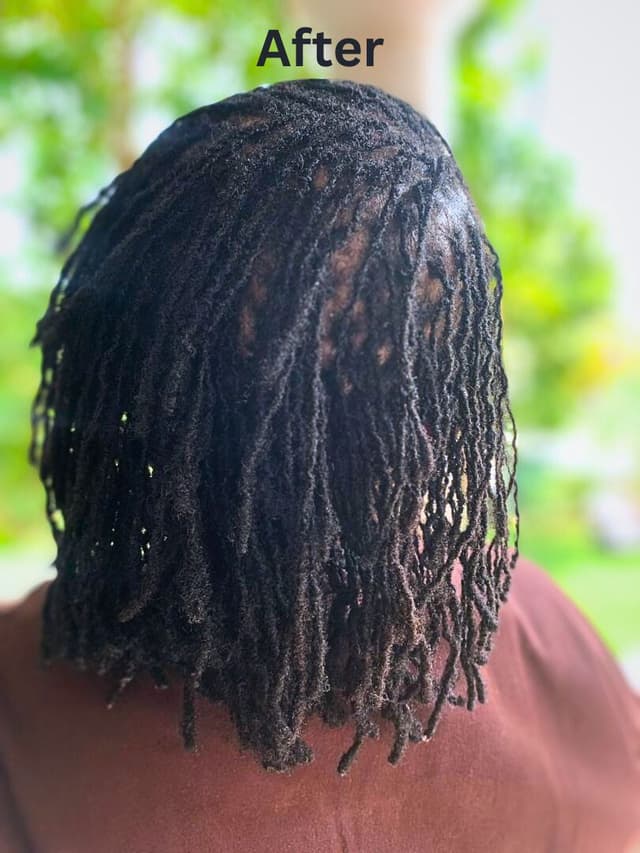 After using product